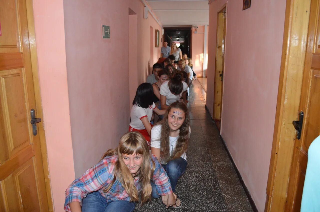 Посвящение в студенты в колледже. Посвящение в студенты в колледже