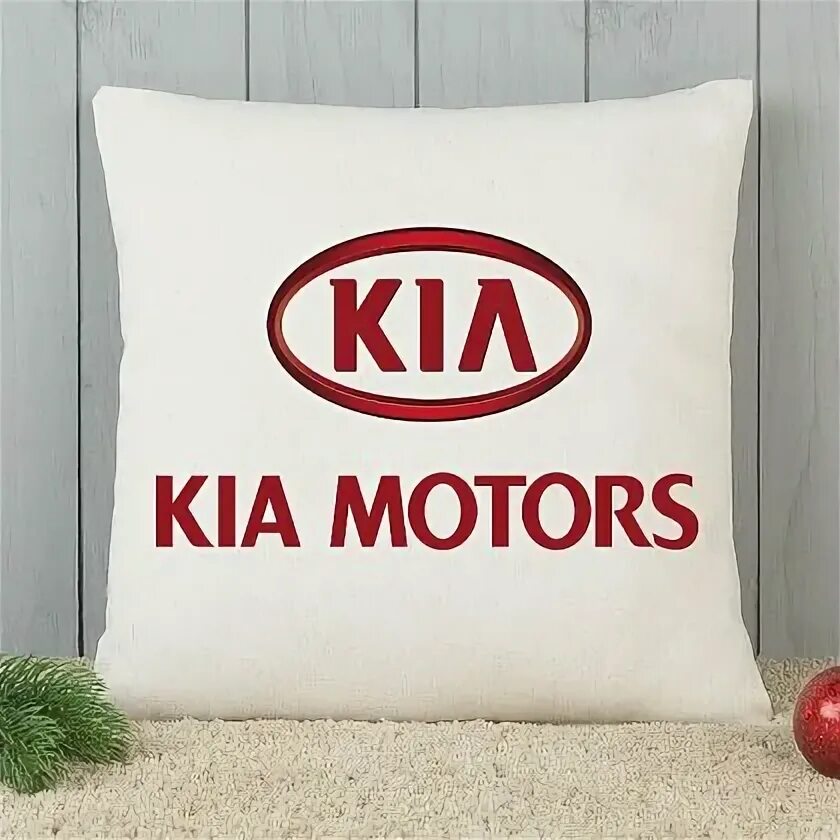Подушки киа купить. Подушка Kia. Декоративные подушки для автомобиля. Подушка в машину Киа. Подушка автомобильная белая.