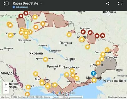 Deepstatemap карта украины