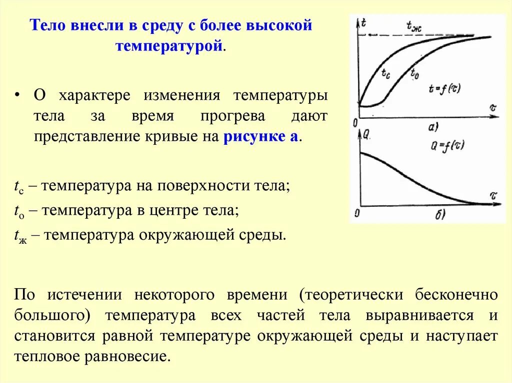 Характер изменения температуры. Температура детали характер изменения. Нестационарная теплопроводность. Высокая температура среды. При изменении температуры тела изменяются