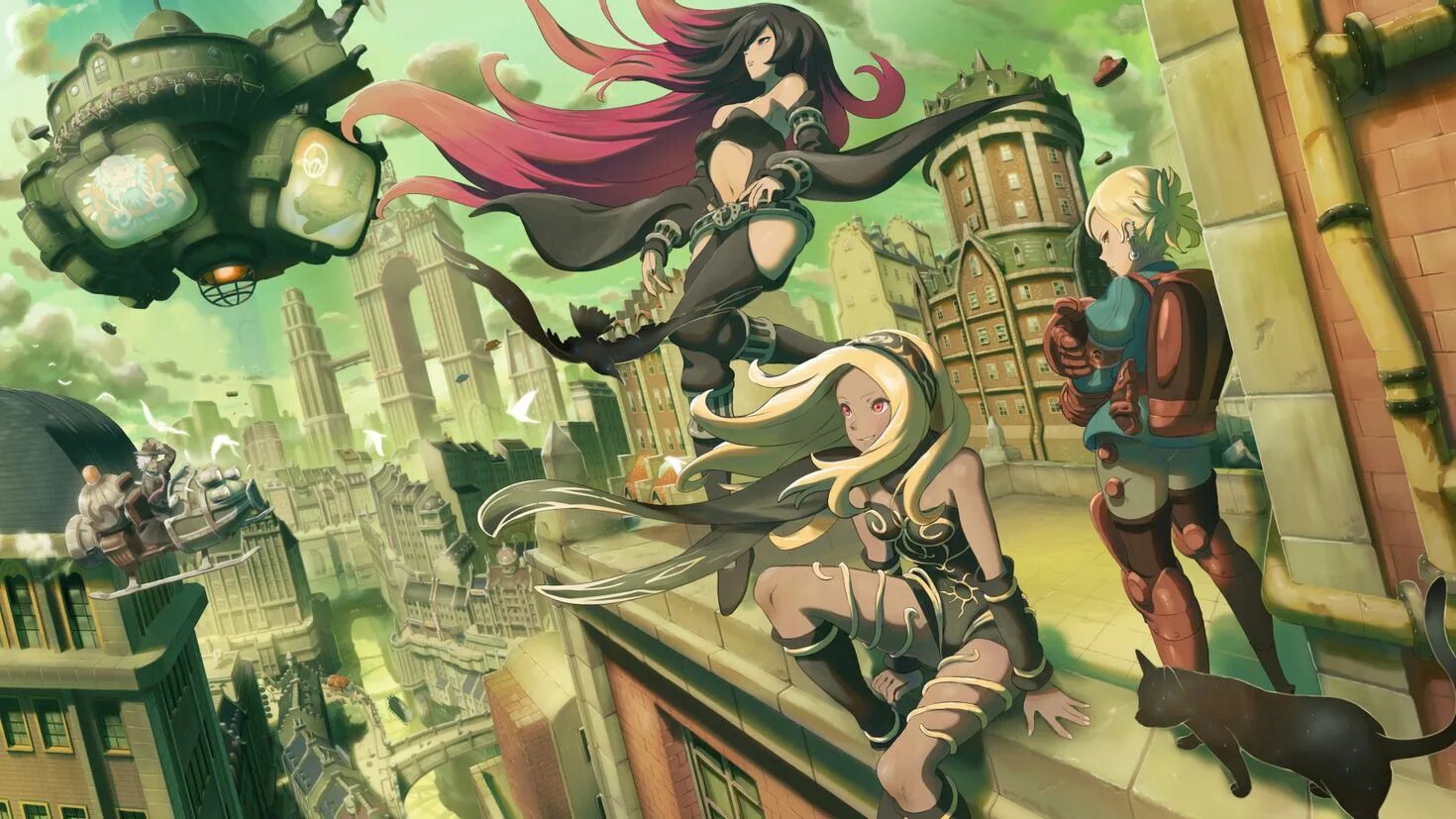 Gravity rush. Игра гравити раш. gravity rush 2. gravity rush raven.