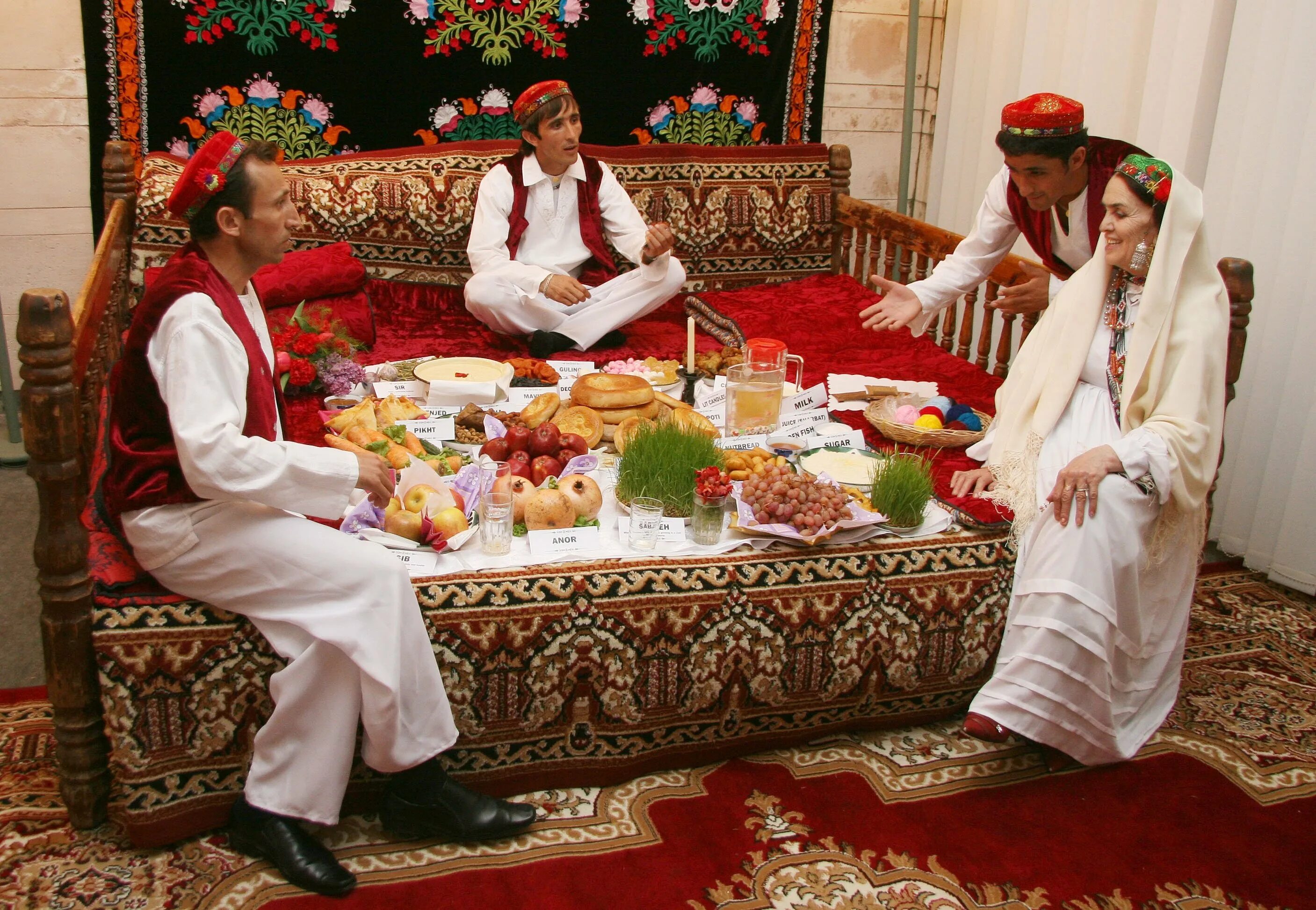 Традиции Навруза в Узбекистане. Навруз в Узбекистане и в Таджикистане. Хафт син Навруз. Традиции Памира Навруз.