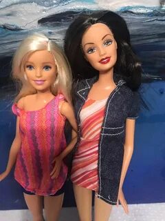 Modern dolls Barbie & Pretty Brunette Friend Casual Pretty Brunette, Fa...