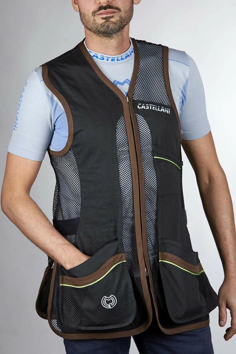 Vests купить. Стрелковый жилет Castellani. Жилеты для стендовой стрельбы Кастеллани. Стендовый жилет Castellani Rio. Стрелковый жилет Beretta.