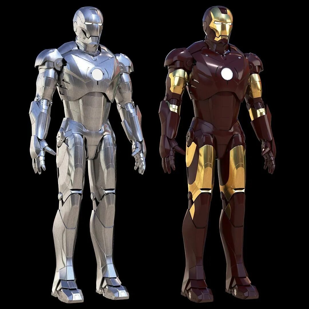 Iron mark. Mark 2 Iron man. Mark 3 Iron man 3d модель.