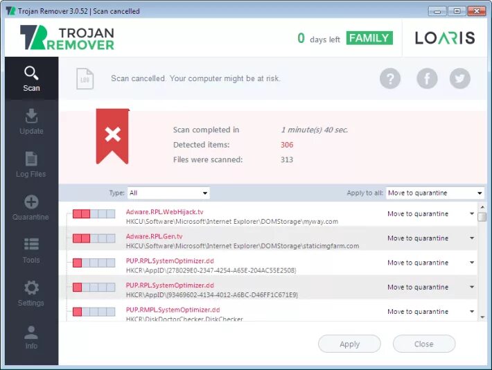 Scan cancelled. Iobit uninstaller официальный сайт. Loaris trojan remover 6. Loaris trojan remover лицензионный ключ. Scan cancelled.