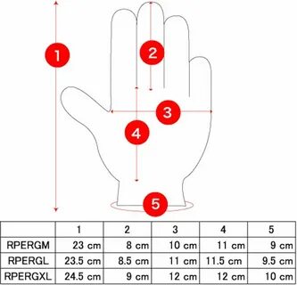Размер мужской перчатки xl