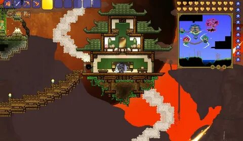 Terraria map