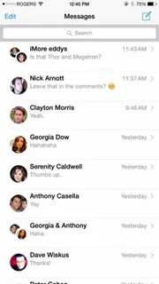 List messages