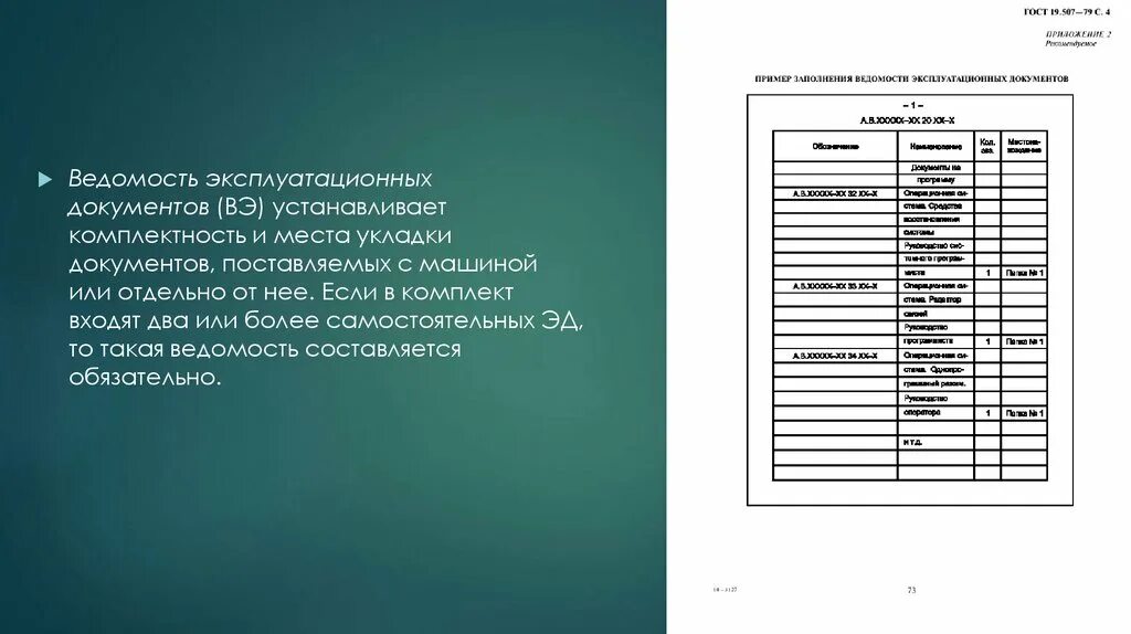 Форма ведомости эксплуатационных документов по ГОСТ. Ведомость эксплуатационных документов ГОСТ 2.601. Структура ведомости эксплуатационных документов. Ведомость эксплуатационных документов ГОСТ пример.