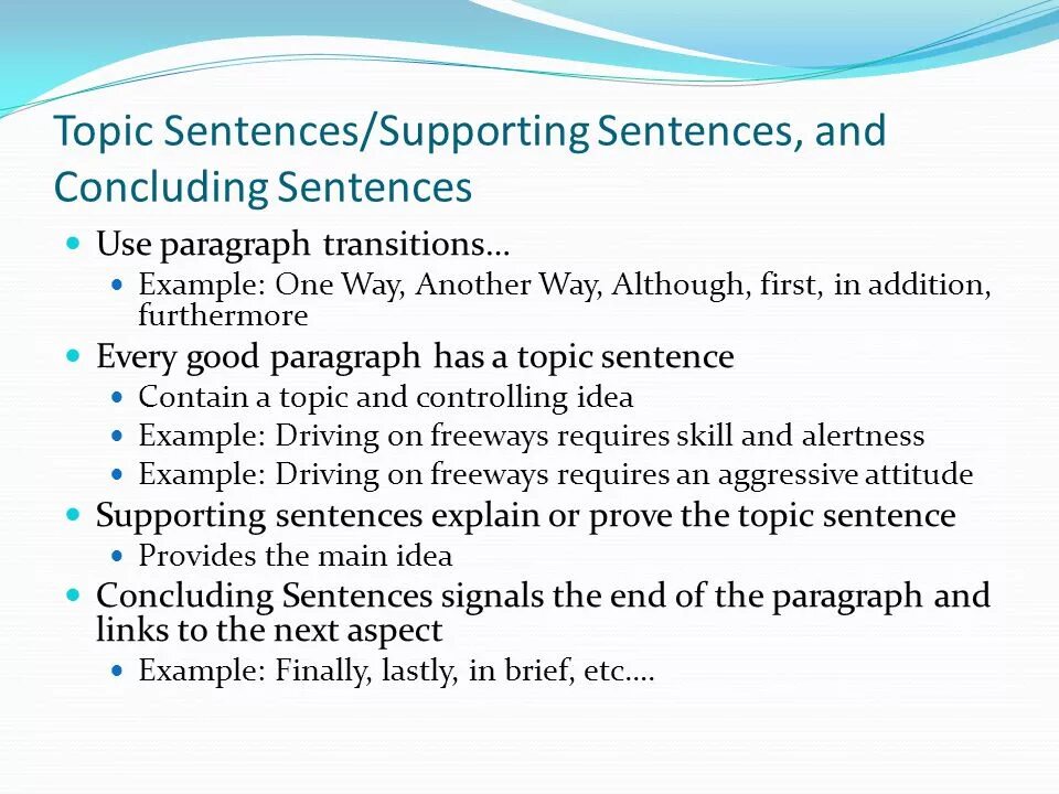 Supporting sentences. Topic and supporting sentences. Topic sentence. A topic sentence and supporting sentences. Topic sentence supporting sentences