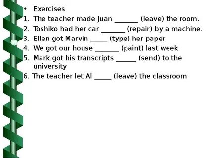 Made to make taught