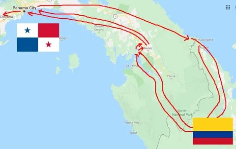 Европеец первый пересекший панамский перешеек 7