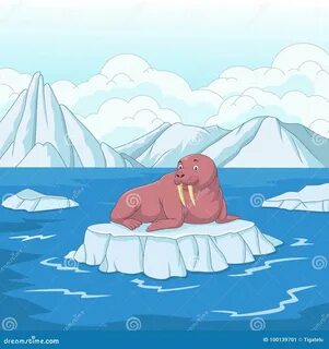 Водный мир арктики рисунок