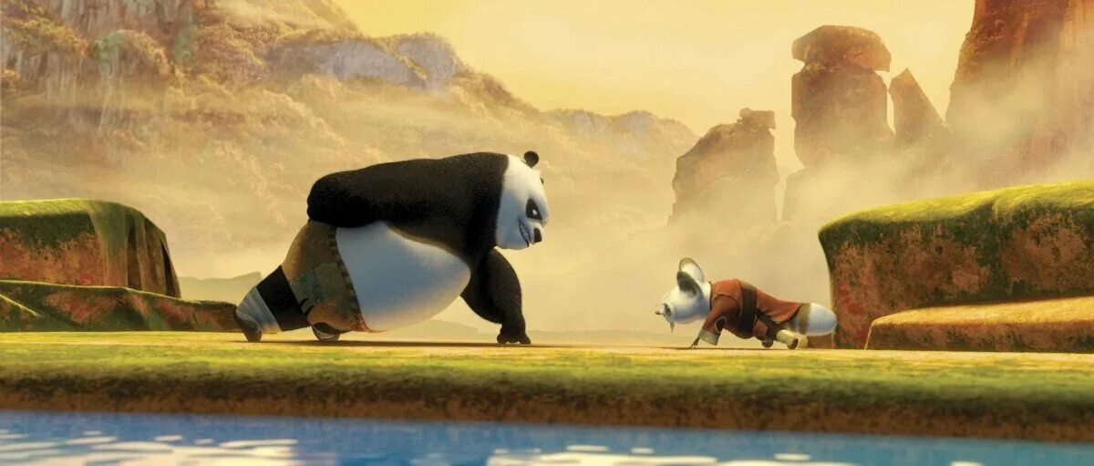 Kung fu panda 4 scene