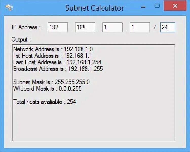 Калькулятор сети ipv4. Программный калькулятор ipv4 сетей. wildcard calculator. subnet calculator.