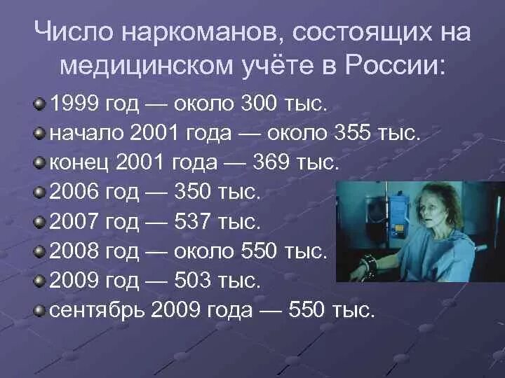 1999 год характеристика. Число наркоманов состоящих на учёте в России. Число наркоманов состоящих на мед учете в России. Статистика наркоманов стоящих на учете. Число наркоманов на учете в РФ.