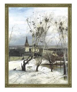 Картинная галерея грачи прилетели