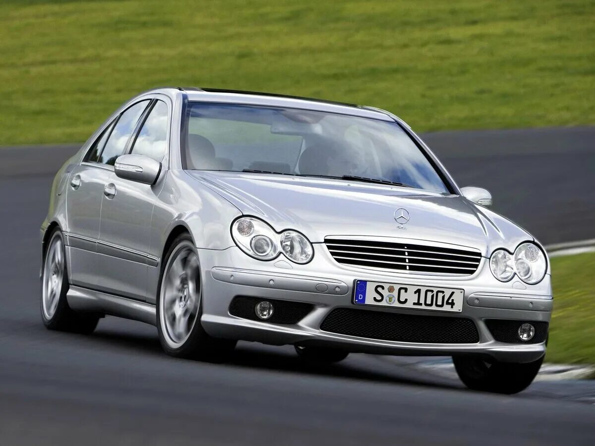 Мерседес w203 фото Обвес рестайлинговый на Mercedes C-class W203 63 AMG купить во Владивостоке по ц
