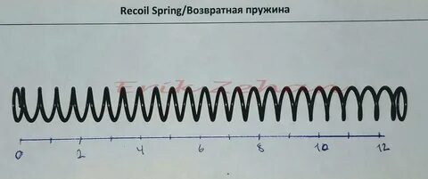 К концу сжатия пружины детского пружинного пистолета