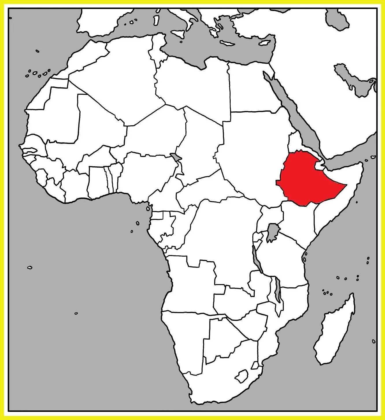 Эфиопия на контурной карте. Контуры стран Африки. Африка контурная карта страны и столицы. Эфиопия на карте Африки. Африканская столица 5