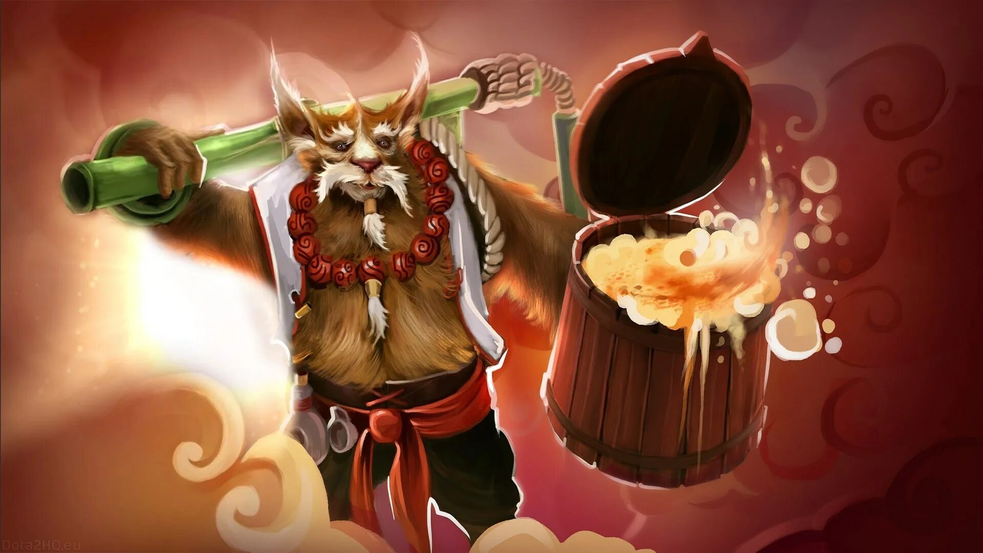 Бревмастер дота 2. Панда дота 2 герой. Брюмастер. Brew masters. Брюмастер спириты.