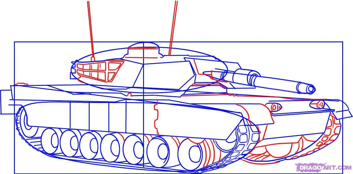 Рисунок танка. Рисунки танков. Танки для рисования. Пошаговое рисование танка. Как нарисовать танк на 23 февраля легко
