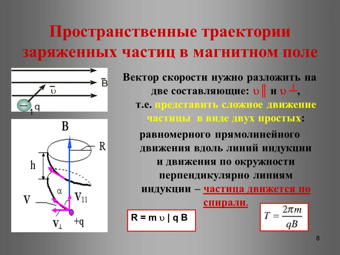 Траектории движения заряженных частиц в магнитном поле. Траектория движения частицы в магнитном поле зависимость. Траектория движения частицы в магнитном поле. Движение заряженных частиц в магнитном поле. Как изменится ускорение заряженной пылинки движущейся