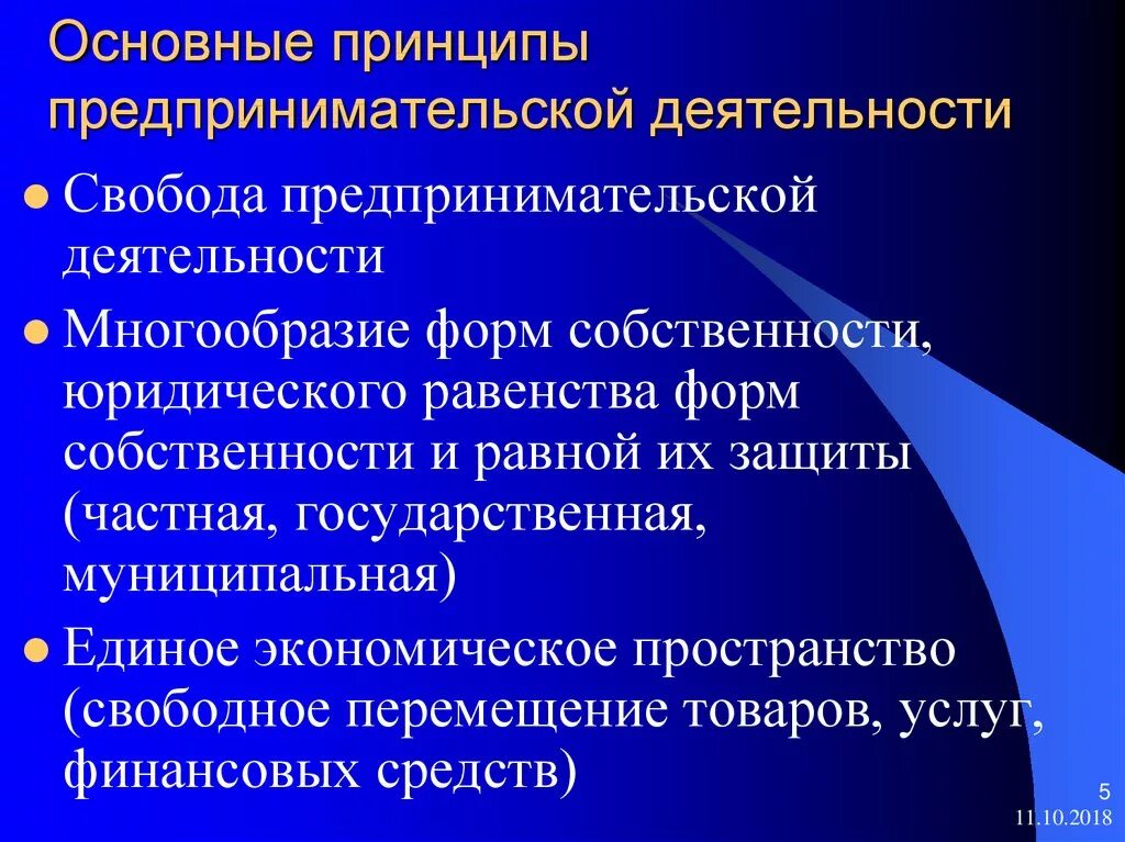 Регулирование предпринимательской деятельности организаций. Основополагающие принципы деятельности. Принципы предпринимательства. Многообразие предпринимательской деятельности. Принципы предпринимательской деятельности.