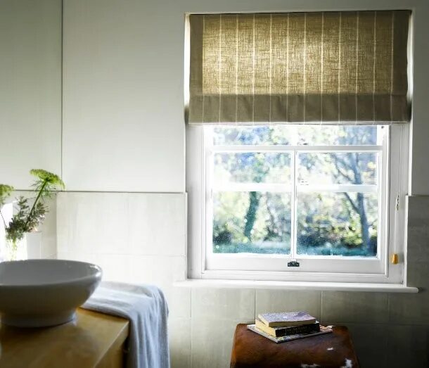 How To Style A Bold Bathroom Blindsgalore Blog Bathroom window treatments, Bol