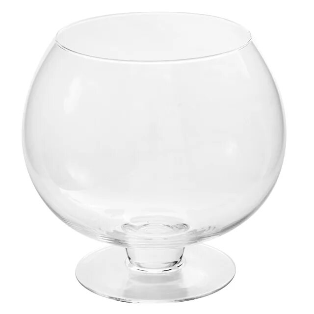 ваза "амфора" 3,8 л. бокал стеклянный большой. аквариум бокал 1,8л (6580). стеклянные вазы бокалы. ваза натали бренди 8л.