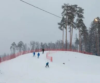 Лыжная трасса рядом