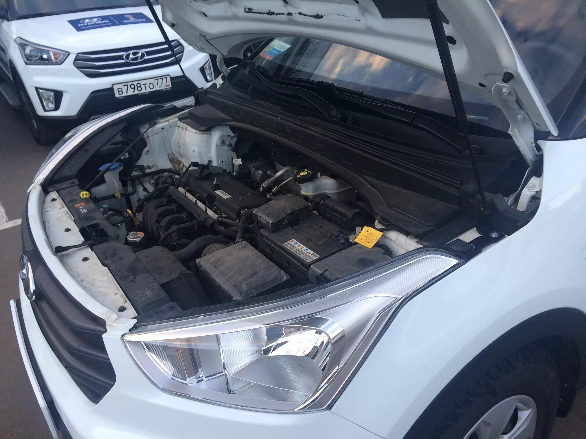 Капот hyundai creta