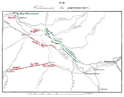 Карта наполеона 1812