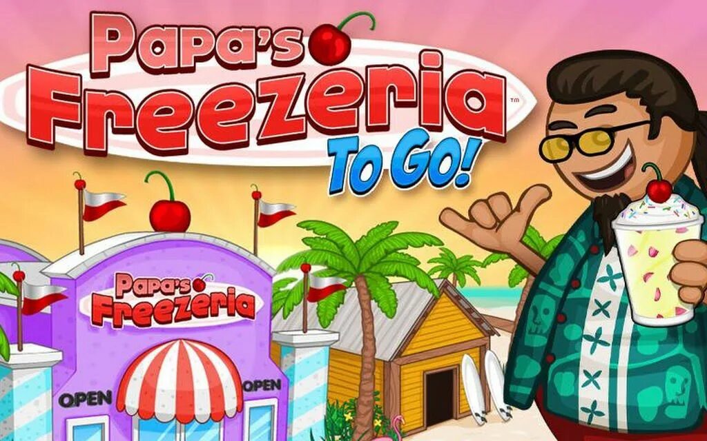 Игры пап шарики. Папа Луи Freezeria. Игра кафе папы Луи. Игра Papa's Freezeria. Игры с папой.