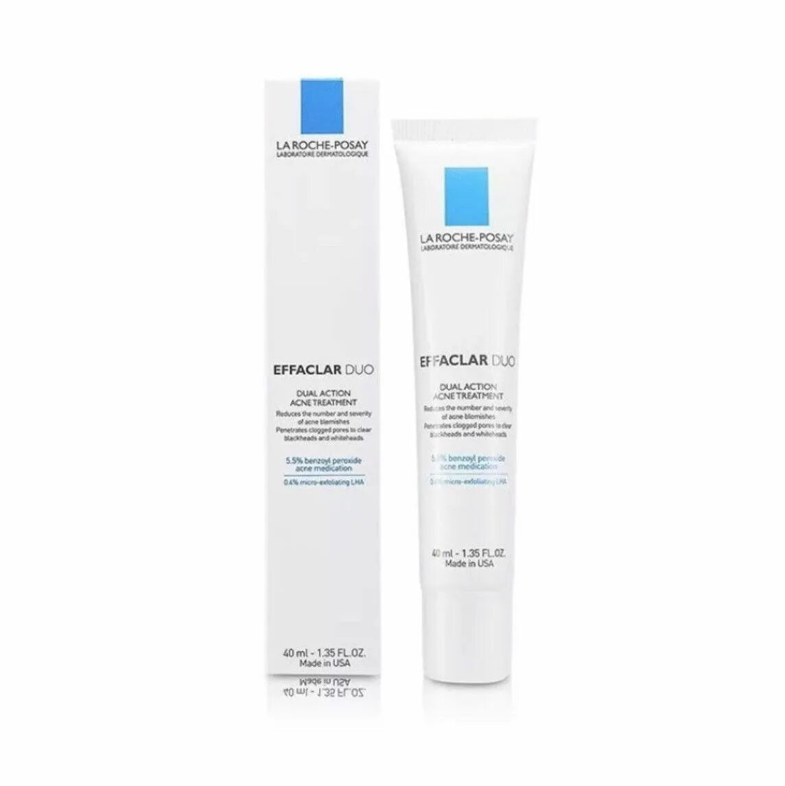 Effaclar Duo la Roche-Posay 40 мл. Крем la Roche Posay Effaclar Duo. La Roche Posay Effaclar Duo Dual Action acne treatment. Ля Рош позе эфаклар дуо плюс.