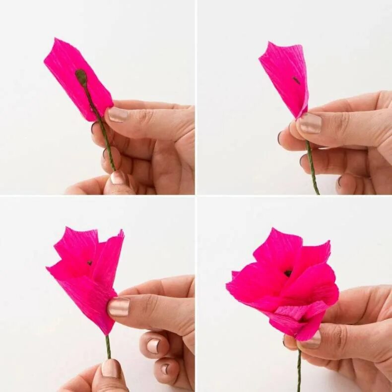 Сделать цветок из бумаги своими руками легко. Легкий цветок из бумаги. Цветы из бумаги быстро и легко. Цветы из бумаги лёгкие и красивые. Бумажные цветы на палочке.