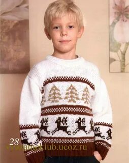 Детский свитер на 5 лет