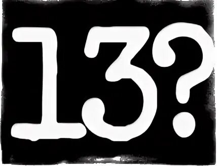 Число 13 три раза