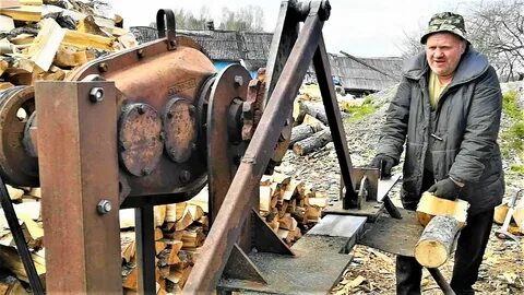 Дровокол редукторный