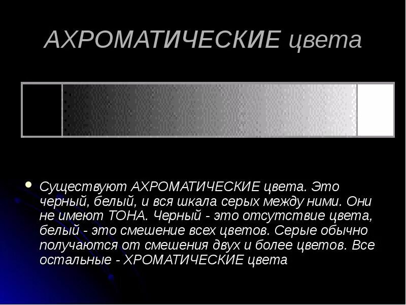 Черный цвет. Белый и черный это не цвета. Ахроматические цвета. Черный и белый цвета существуют. Почему черных нельзя называть черными