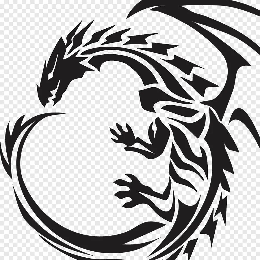 Dragon graphics. Тату дракон. Дракон трафарет. Силуэты драконов. Дракон узор.