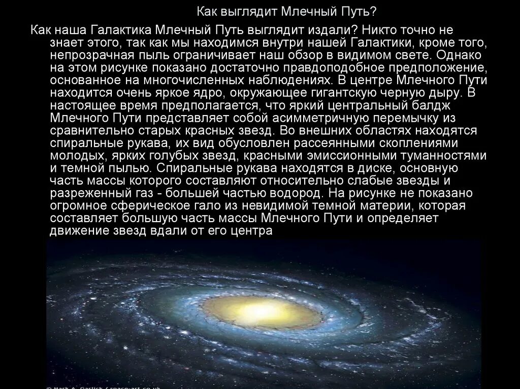 Какой вкус имеет млечный путь. Сообщение о галактике млечный путь. млечный путь доклад. наша галактика доклад. млечный путь и галактика доклад.