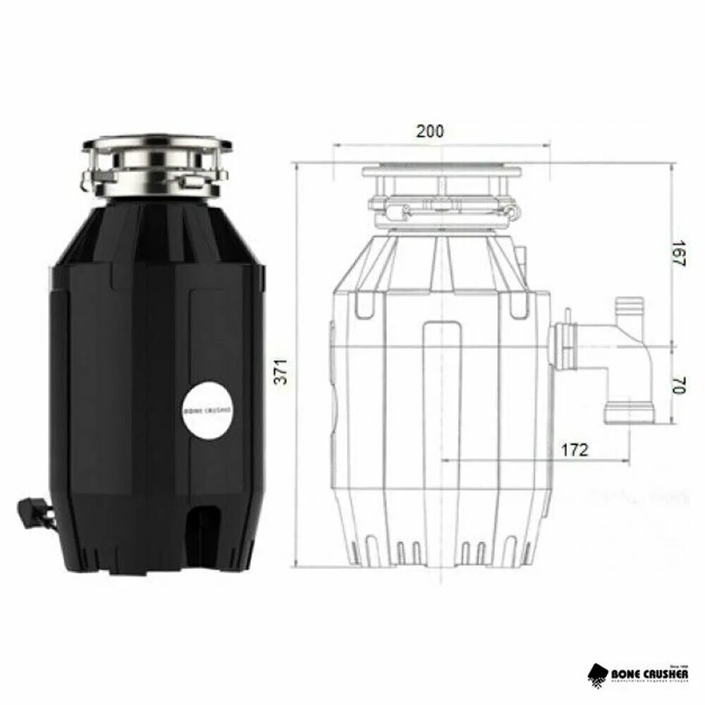 Bone crusher bc 810. Bone crusher bc 810