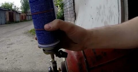 Заправить побольше газовый баллончик