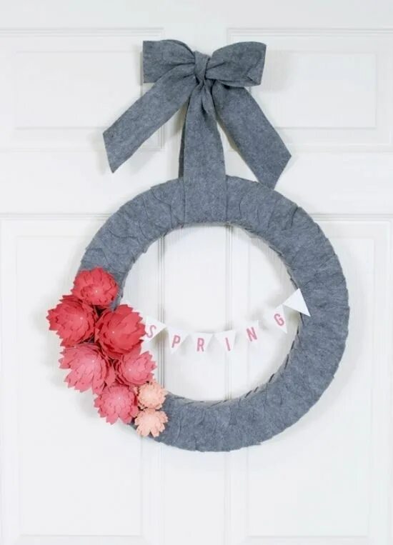 Making wreath