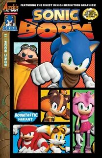 Sonic boom comics
