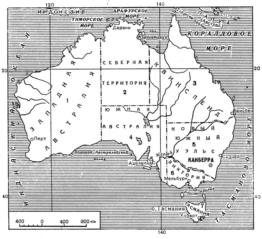 Контурные карты австралия 10 класс. Австралия 6 Штатов на контурной карте. Административно-территориальное деление Австралии. Контурная карта Австралии с административным делением. Карта административного деления Австралии.