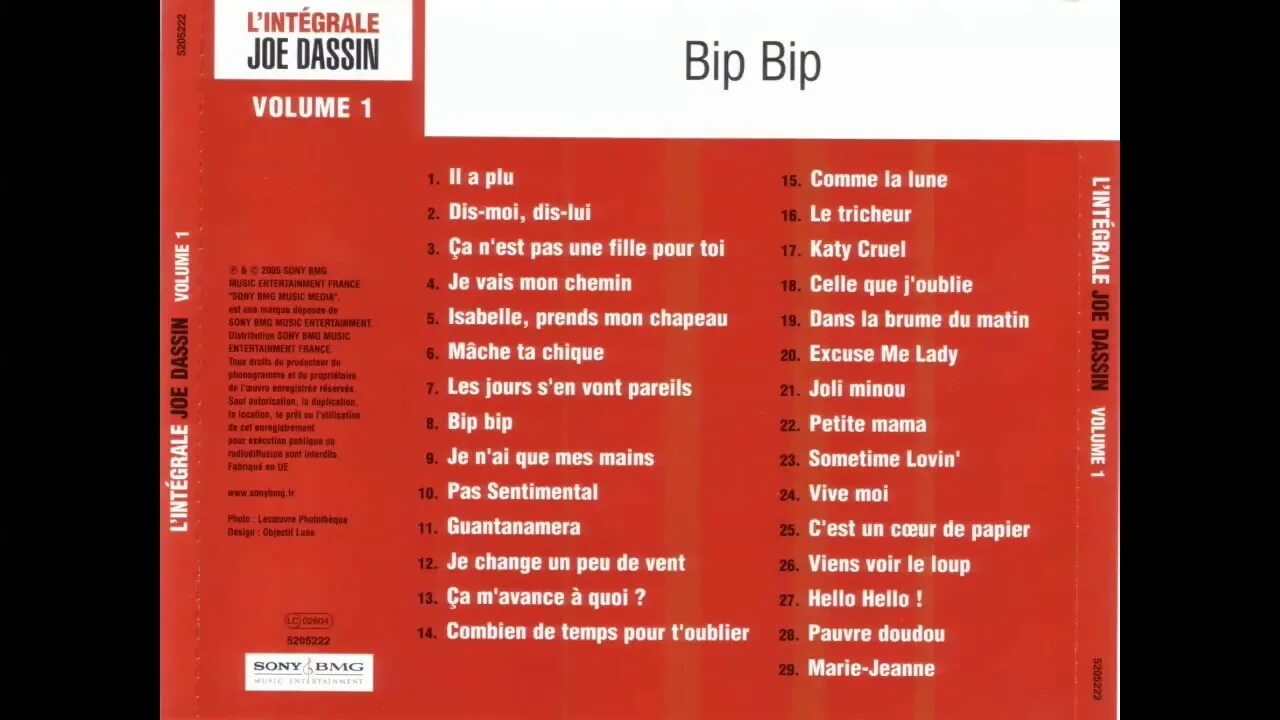 Популярные песни джо. Joe Dassin пластинка. Джо Дассен диски. Джо Дассен дискография. Integrale 2005 Джо Дассен.