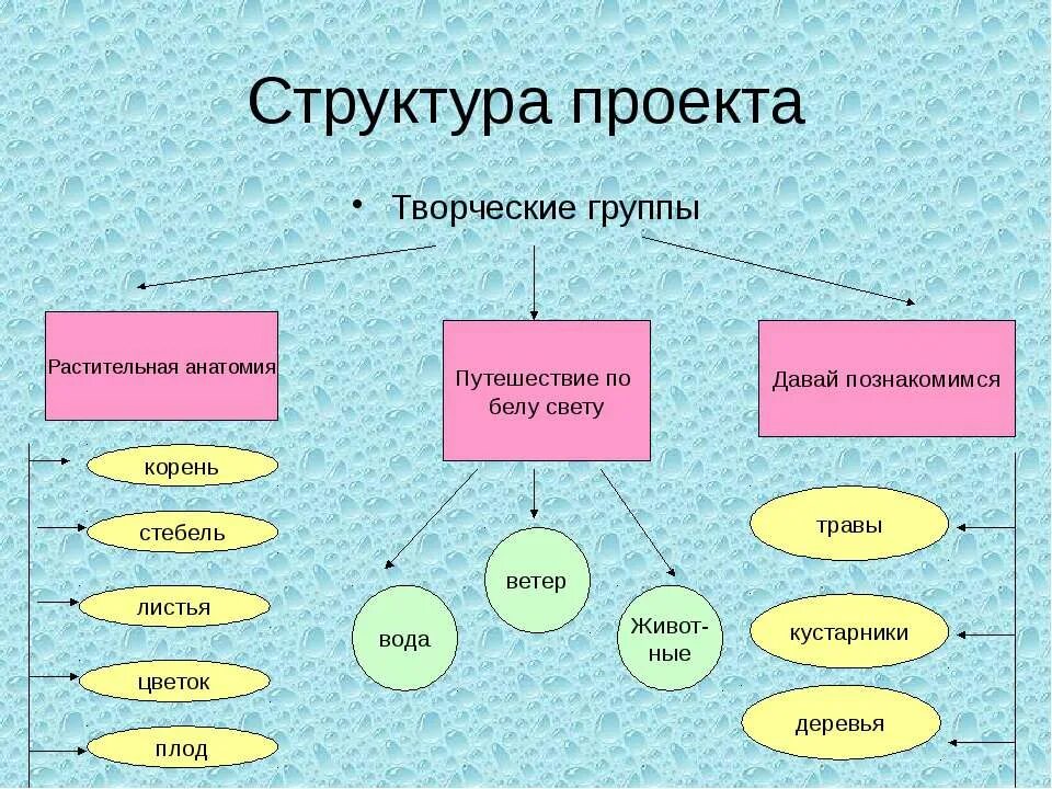 Творческие группы формы. Структура проекта. Структура составления проекта. Составляющие проекта структура. Структура творческого проекта.